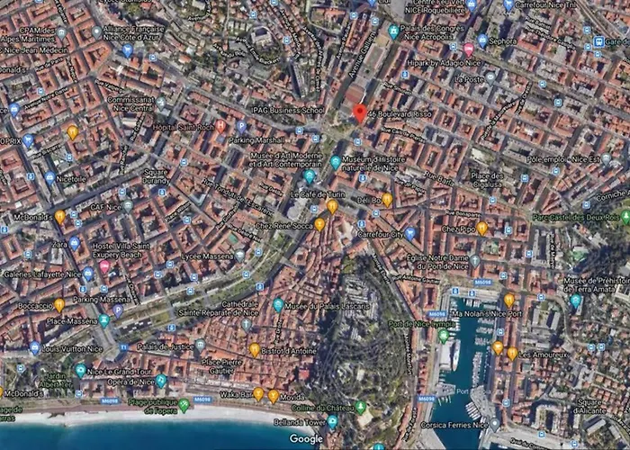 Garibaldi 3 6 Couchages, Easy Check-in Nice